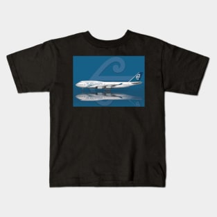 Air New Zealand 747-419 Clasic Livery Kids T-Shirt